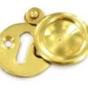 VICTORIAN COVERED ESCUTCHEON -Odell & Co lrg 2255 D17090