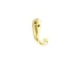 BRASS ROBE HOOK 1 BRASS ROBE HOOK -Odell & Co lrg 2258 D17157