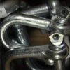 GALVANISED DEE SHACKLE -Odell & Co lrg 2318 DSC 0298