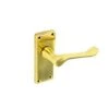 Lever Latch Handles Victorian - Scroll 1 Lever Latch Handles Victorian - Scroll -Odell & Co lrg 2446 D17049