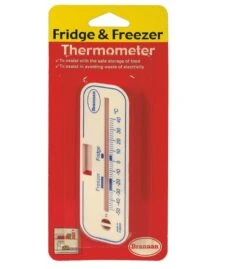 Fridge & Freezer Thermometer - Horizontal