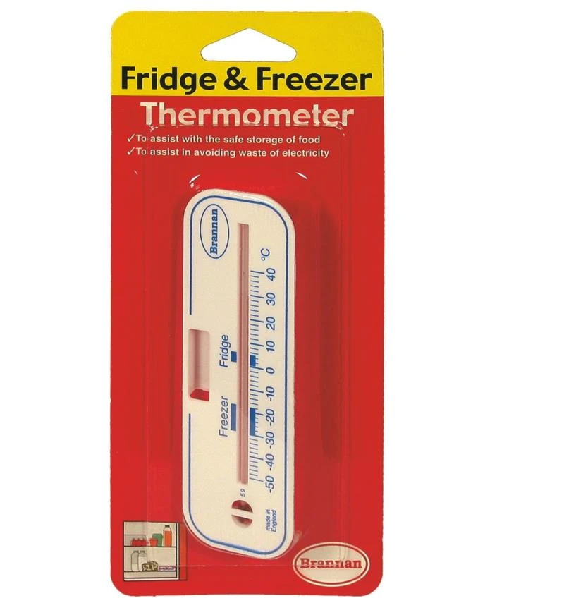 Fridge & Freezer Thermometer - Horizontal 3 Fridge & Freezer Thermometer - Horizontal