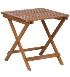 Hardwood Folding Table - Square